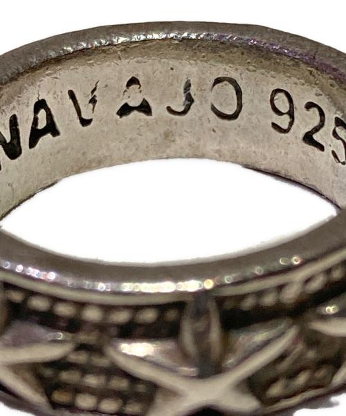 Cody Sanderson（コディ・サンダーソン）CODY SANDERSON (コディ・サンダーソン) NAVAJO Narrow 9 Star Ring シルバー サイズ:10号の古着・服飾アイテム