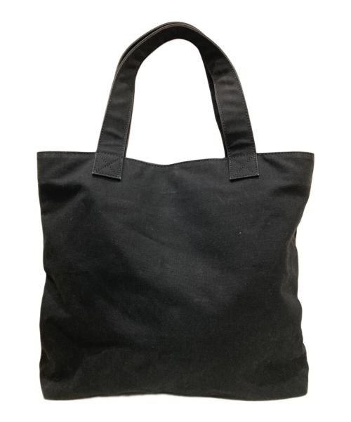 Vivienne Westwood（ヴィヴィアンウエストウッド）Vivienne Westwood (ヴィヴィアンウエストウッド) ロゴ刺繍キャンバストート ブラックの古着・服飾アイテム