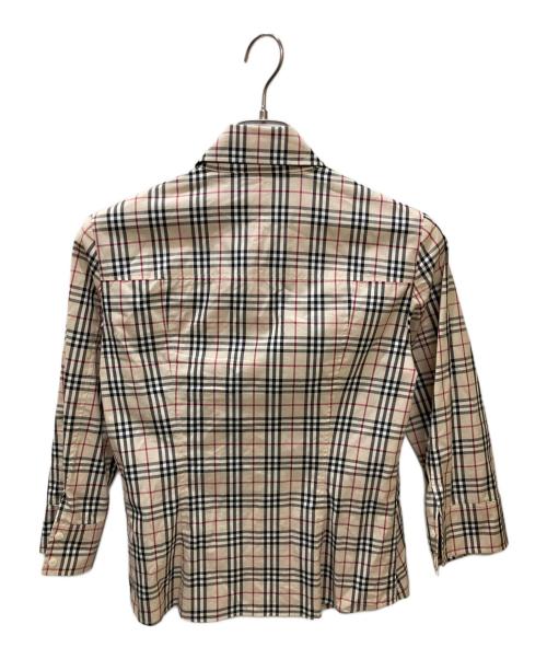 BURBERRY LONDON（バーバリーロンドン）BURBERRY LONDON (バーバリーロンドン) ノヴァチェックシャツ ベージュ サイズ:Mの古着・服飾アイテム