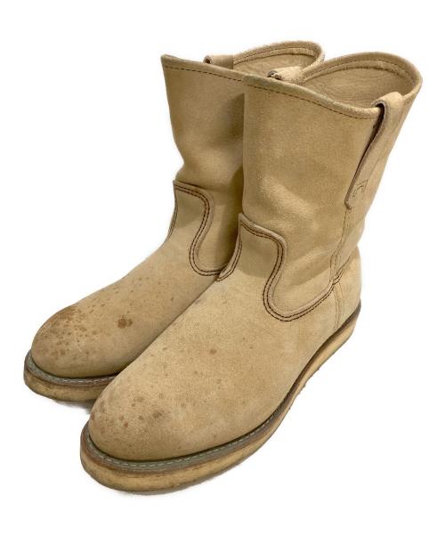 RED WING（レッドウィング）RED WING (レッドウィング) 9-inch Pecos ベージュ サイズ:SIZE USA9の古着・服飾アイテム