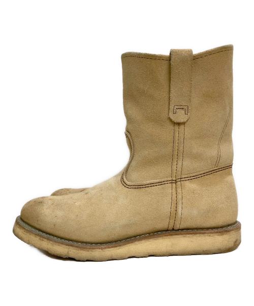 RED WING（レッドウィング）RED WING (レッドウィング) 9-inch Pecos ベージュ サイズ:SIZE USA9の古着・服飾アイテム