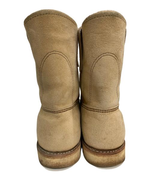 RED WING（レッドウィング）RED WING (レッドウィング) 9-inch Pecos ベージュ サイズ:SIZE USA9の古着・服飾アイテム