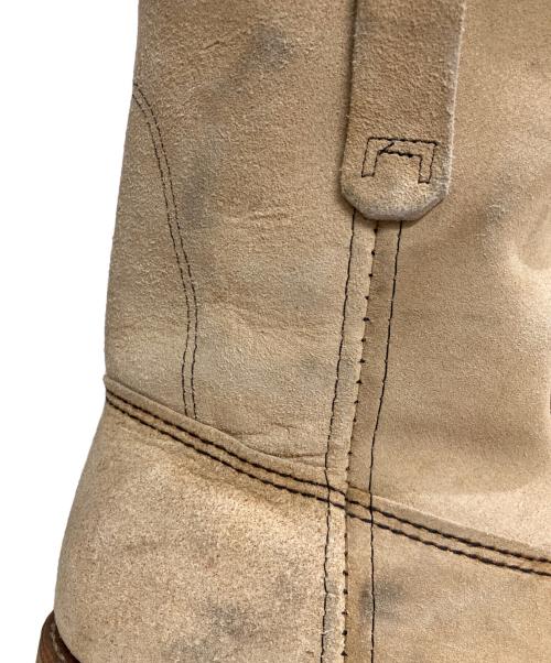 RED WING（レッドウィング）RED WING (レッドウィング) 9-inch Pecos ベージュ サイズ:SIZE USA9の古着・服飾アイテム
