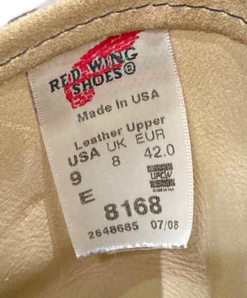 RED WING（レッドウィング）RED WING (レッドウィング) 9-inch Pecos ベージュ サイズ:SIZE USA9の古着・服飾アイテム