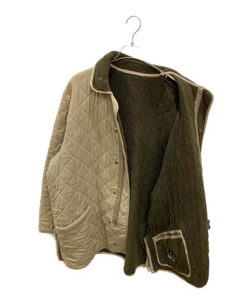 Barbour（バブアー）Barbour (バブアー) MICROFIBRE POLARQUILT LONG オリーブ サイズ:XXLの古着・服飾アイテム