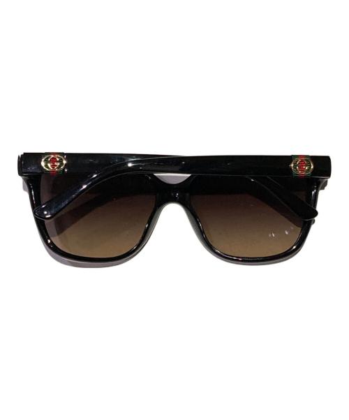 GUCCI（グッチ）GUCCI (グッチ) サングラス ブラック サイズ:56□15の古着・服飾アイテム