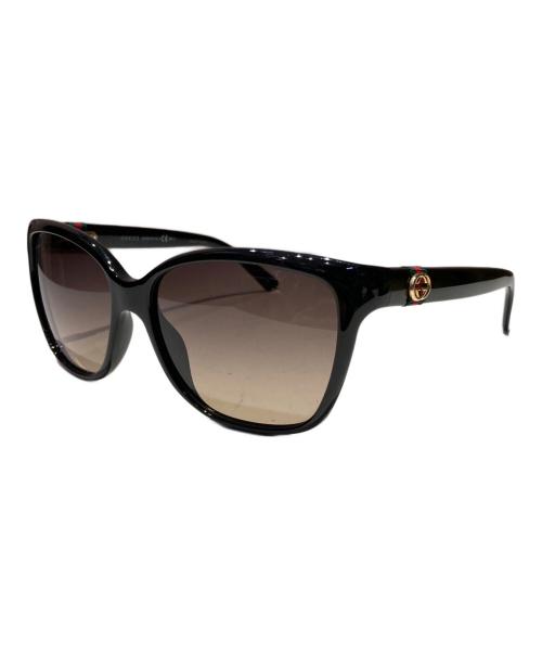 GUCCI（グッチ）GUCCI (グッチ) サングラス ブラック サイズ:56□15の古着・服飾アイテム