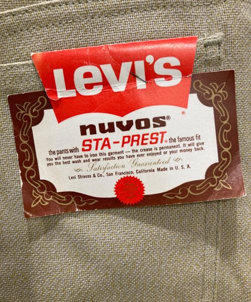 LEVI'S（リーバイス）LEVI'S (リーバイス) ヴィンテージスタプレパンツ ベージュ サイズ:SIZE 78.5cm (W31)の古着・服飾アイテム