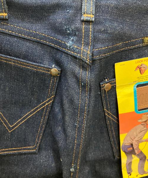 Wrangler（ラングラー）Wrangler (ラングラー) 70's-80'sデニムパンツ インディゴ サイズ:実寸(ウエスト約76cm 股下約87cm)の古着・服飾アイテム