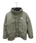 HELLY HANSENヘリーハンセン）の古着「３WAYダウンジャケット」｜カーキ