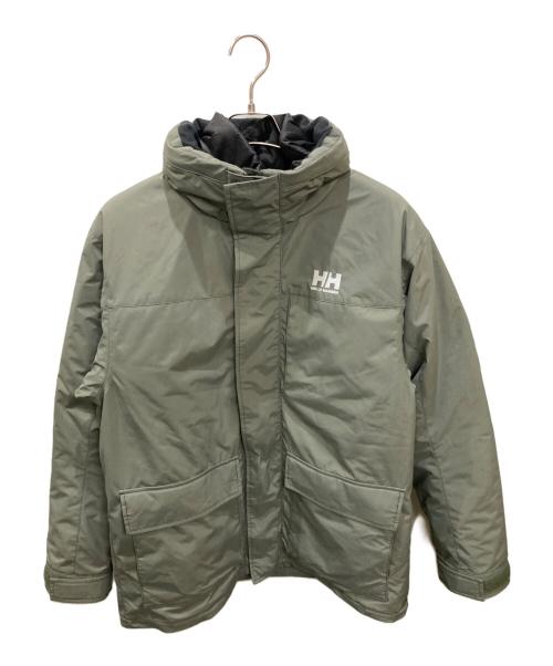 HELLY HANSEN（ヘリーハンセン）HELLY HANSEN (ヘリーハンセン) ３WAYダウンジャケット カーキ サイズ:Lの古着・服飾アイテム