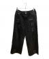 AFB（エーエフビー）の古着「PATCHED DENIM PANTS / デニムパンツ」｜ブラック