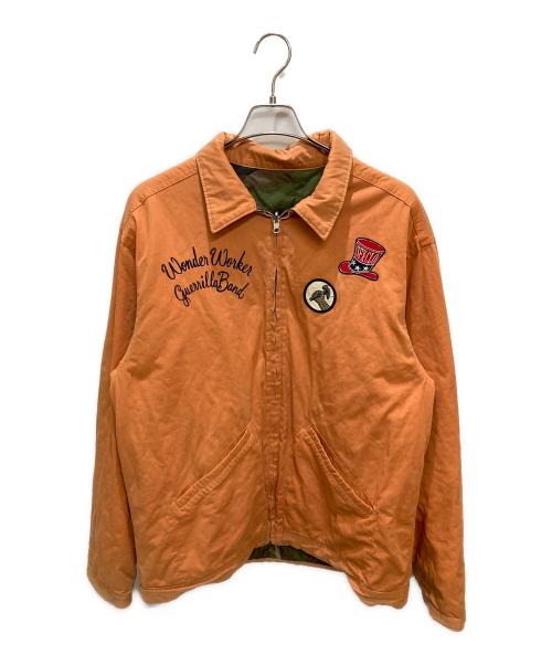 SASQUATCHfabrix.（サスクワッチファブリックス）SASQUATCHfabrix. (サスクワッチファブリックス) リバーシブルジャケット オレンジ×グリーン サイズ:XLの古着・服飾アイテム
