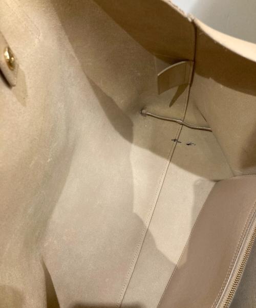 Saint Laurent Paris（サンローランパリ）Saint Laurent Paris (サンローランパリ) ショッピングトートバッグ ベージュの古着・服飾アイテム