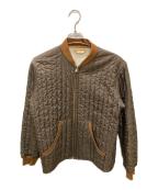 TENDERLOINテンダーロイン）の古着「T-NYLON LINING JKT  /  裏サーマルキルティングジャケット」｜ブラウン