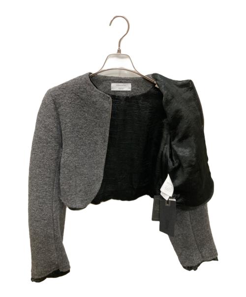 styling/（スタイリング）styling/ (スタイリング) yoshimi nagao (ヨシミ ナガオ) ショートジャケット グレーの古着・服飾アイテム