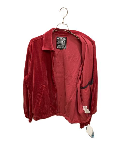 Hysteric Glamour（ヒステリックグラマー）Hysteric Glamour (ヒステリックグラマー) SPEAK NO EVIL ジャケット レッド サイズ:XLの古着・服飾アイテム