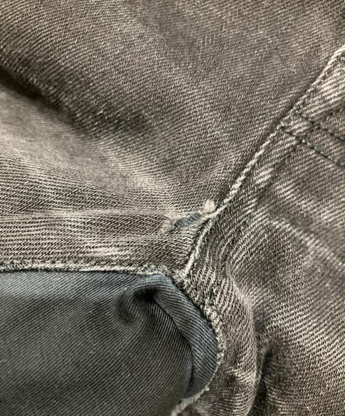 STONE ISLAND（ストーンアイランド）STONE ISLAND (ストーンアイランド) バックポケットワッペンデニムパンツ ブラック サイズ:SIZE 86cm (W34・L)の古着・服飾アイテム