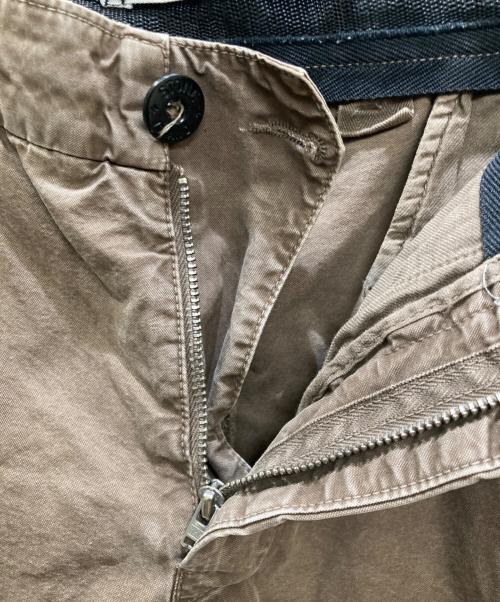 STONE ISLAND（ストーンアイランド）STONE ISLAND (ストーンアイランド) TYPE SLガーメントダイパンツ ブラウン サイズ:SIZE 83.5cm (W33・L)の古着・服飾アイテム