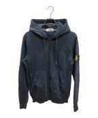 STONE ISLANDストーンアイランド）の古着「ガーメントダイジップフーディ / パーカー」｜ネイビー