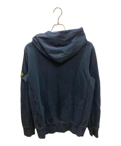 STONE ISLAND（ストーンアイランド）STONE ISLAND (ストーンアイランド) ガーメントダイジップフーディ / パーカー ネイビー サイズ:Lの古着・服飾アイテム