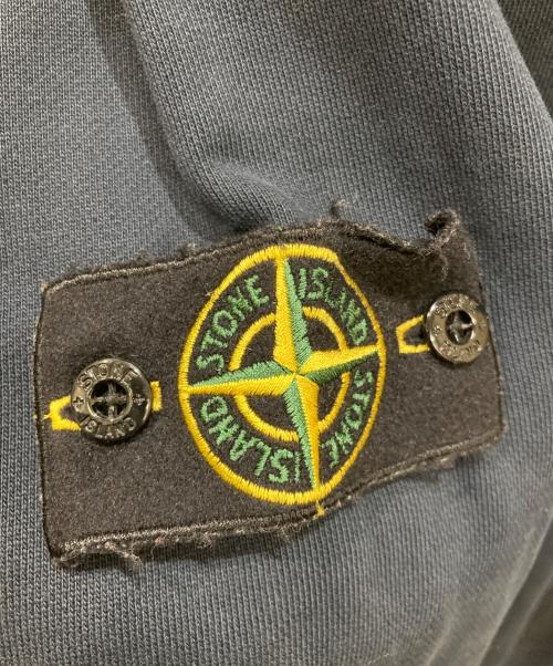STONE ISLAND（ストーンアイランド）STONE ISLAND (ストーンアイランド) ガーメントダイジップフーディ / パーカー ネイビー サイズ:Lの古着・服飾アイテム