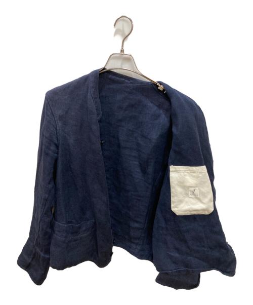ANATOMICA（アナトミカ）ANATOMICA (アナトミカ) DOLMANリネンジャケット ネイビー サイズ:2の古着・服飾アイテム