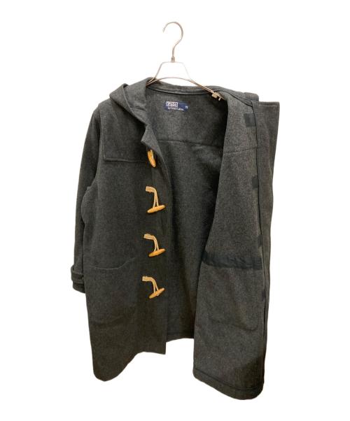 POLO RALPH LAUREN（ポロ・ラルフローレン）POLO RALPH LAUREN (ポロ・ラルフローレン) 古着ロングダッフルコート グレー サイズ:170の古着・服飾アイテム