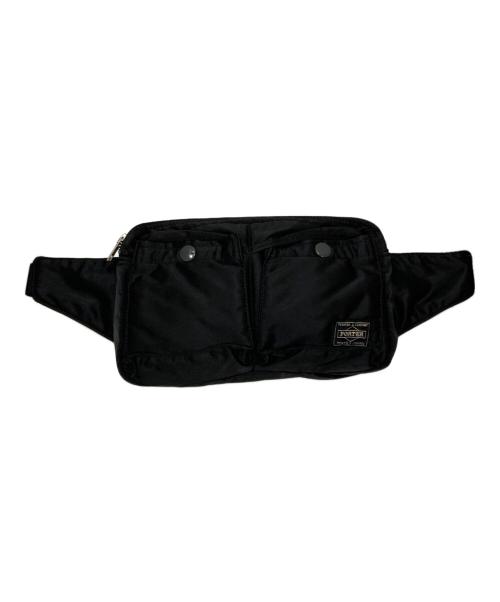 PORTER（ポーター）PORTER (ポーター) WAIST BAG/ウエストバッグ ブラックの古着・服飾アイテム