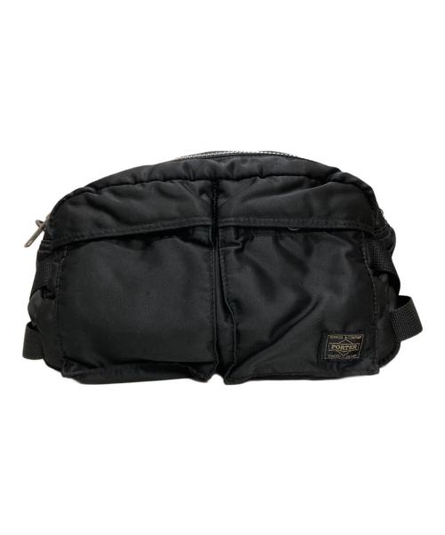 PORTER（ポーター）PORTER (ポーター) 2WAYウエストポーチ ブラックの古着・服飾アイテム