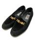 VERSACE（ヴェルサーチ）の古着「90S サンバーストビットローファー」｜ブラック