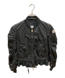 MONCLER（モンクレール）の古着「VERHUELLペプラムジャケット」｜ブラック