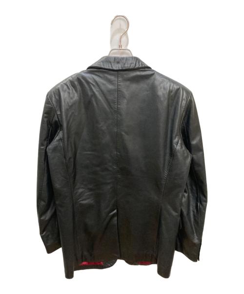 Aero LEATHER（エアロレザー）Aero LEATHER (エアロレザー) レザーテーラードジャケット ブラック サイズ:Sの古着・服飾アイテム