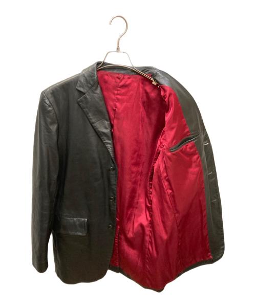 Aero LEATHER（エアロレザー）Aero LEATHER (エアロレザー) レザーテーラードジャケット ブラック サイズ:Sの古着・服飾アイテム