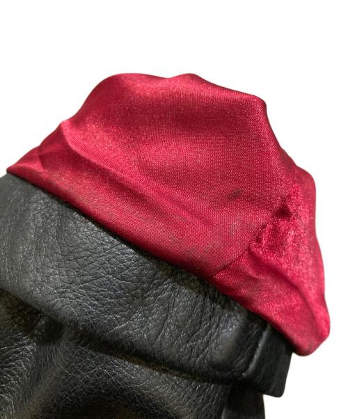 Aero LEATHER（エアロレザー）Aero LEATHER (エアロレザー) レザーテーラードジャケット ブラック サイズ:Sの古着・服飾アイテム