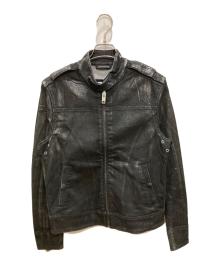 DIESEL（ディーゼル）の古着「D-JEI-SP-NE/デニムジャケット」｜ブラック