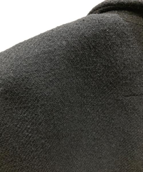 GIVENCHY（ジバンシィ）GIVENCHY (ジバンシィ) チェック袖切替チェスターコート ブラック サイズ:48の古着・服飾アイテム