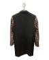 GIVENCHY (ジバンシィ) チェック袖切替チェスターコート ブラック サイズ:48：30000円