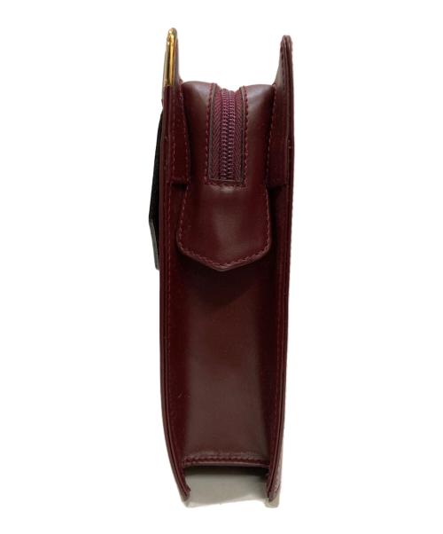 Cartier（カルティエ）Cartier (カルティエ) セカンドバッグ ボルドーの古着・服飾アイテム