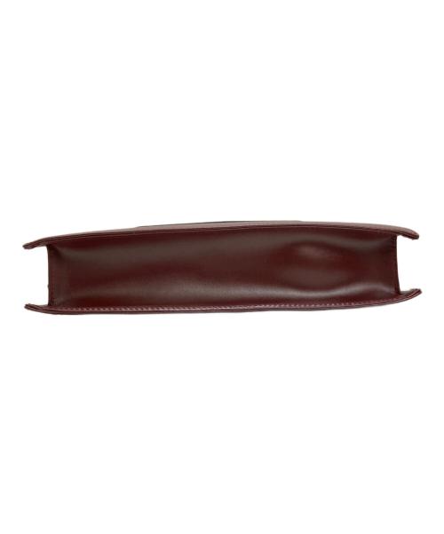 Cartier（カルティエ）Cartier (カルティエ) セカンドバッグ ボルドーの古着・服飾アイテム