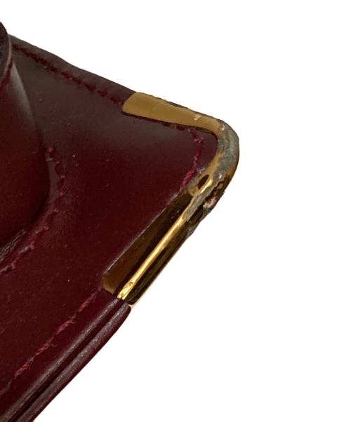 Cartier（カルティエ）Cartier (カルティエ) セカンドバッグ ボルドーの古着・服飾アイテム