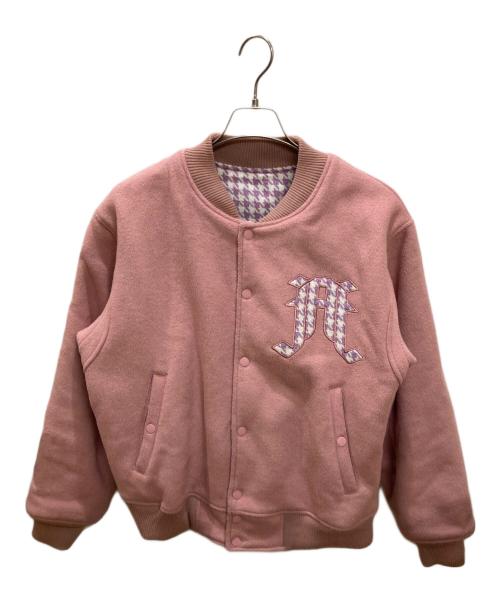 Fake Ass Flowers（フェイク アス フラワーズ）Fake Ass Flowers (フェイク アス フラワーズ) Logo Team Jacket ピンク サイズ:2の古着・服飾アイテム