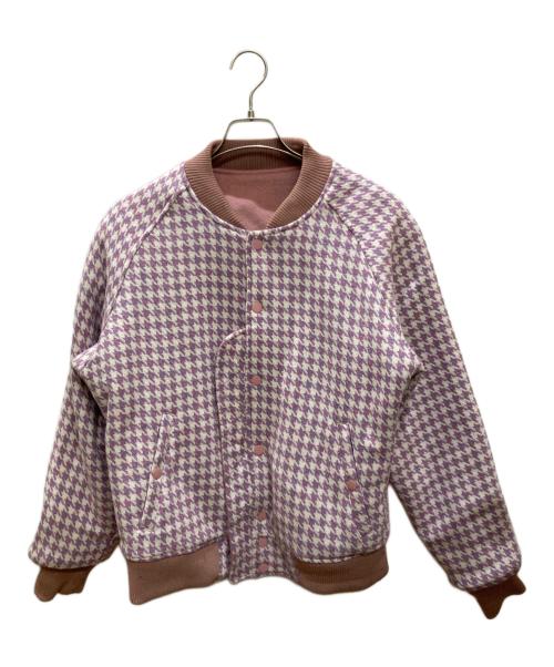 Fake Ass Flowers（フェイク アス フラワーズ）Fake Ass Flowers (フェイク アス フラワーズ) Logo Team Jacket ピンク サイズ:2の古着・服飾アイテム