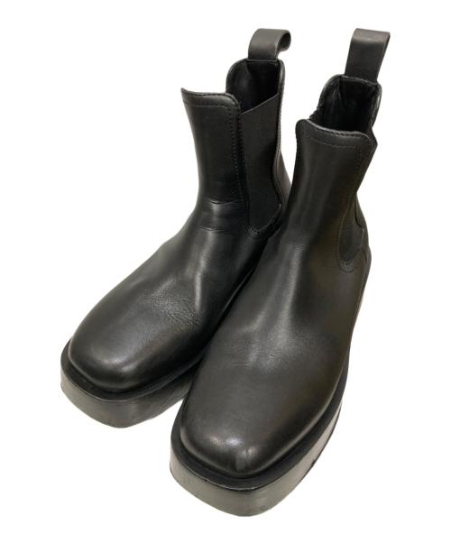 BOTTEGA VENETA（ボッテガベネタ）BOTTEGA VENETA (ボッテガベネタ) Torino Chelsea Ankle Boot/トリノ チェルシーアンクルブーツ ブラック サイズ:40の古着・服飾アイテム