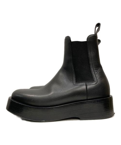 BOTTEGA VENETA（ボッテガベネタ）BOTTEGA VENETA (ボッテガベネタ) Torino Chelsea Ankle Boot/トリノ チェルシーアンクルブーツ ブラック サイズ:40の古着・服飾アイテム
