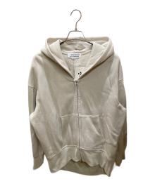 L'appartement（アパルトモン）の古着「WIDE FULLZIP HOODIE」｜アイボリー