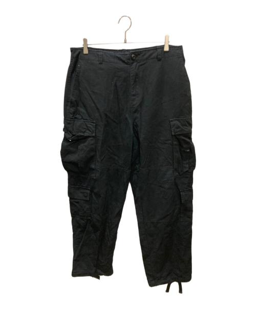 stussy（ステューシー）stussy (ステューシー) リップストップ サープラス カーゴパンツ ブラック サイズ:32の古着・服飾アイテム