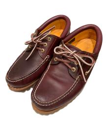 Timberland（ティンバーランド）の古着「3EYEクラシックデッキシューズ」｜バーガンディー