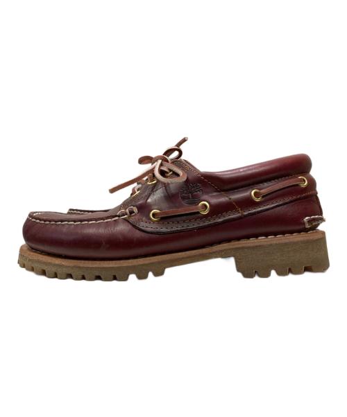 Timberland（ティンバーランド）Timberland (ティンバーランド) 3EYEクラシックデッキシューズ バーガンディー サイズ:25cmの古着・服飾アイテム