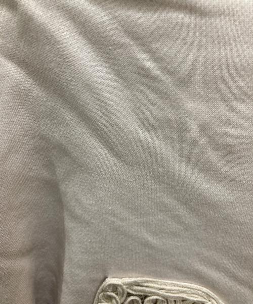 Mame Kurogouchi（マメクロゴウチ）Mame Kurogouchi (マメクロゴウチ) Cording Embroidery Cropped Sweatshirt ベージュ サイズ:2の古着・服飾アイテム